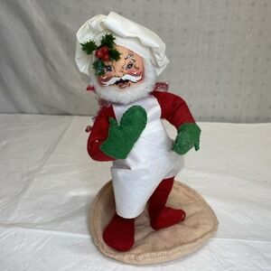 Vintage Christmas Annalee Baker Santa 1993 NO PIE Poseable